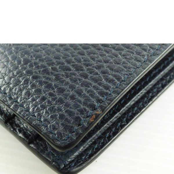 27415 7 Gucci Billfold Leather Wallet Black