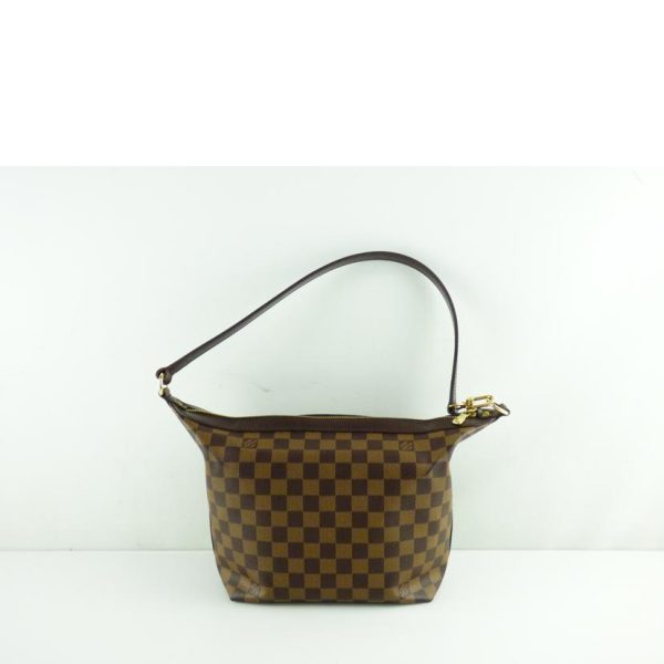 27436 2 Louis Vuitton Illovo MM Shoulder Bag Damier Ebene Brown