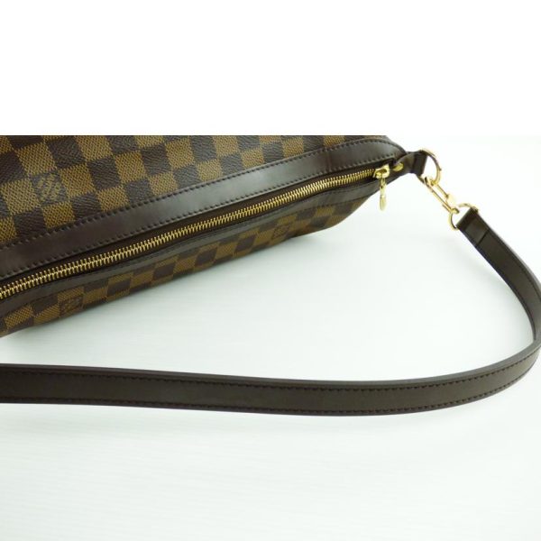 27436 4 Louis Vuitton Illovo MM Shoulder Bag Damier Ebene Brown