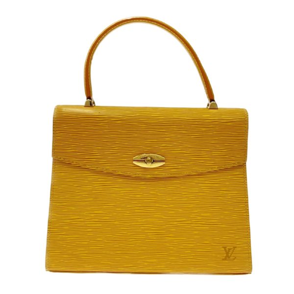 276133 1 LOUIS VUITTON Epi Leather Malherbe Handbag Yellow