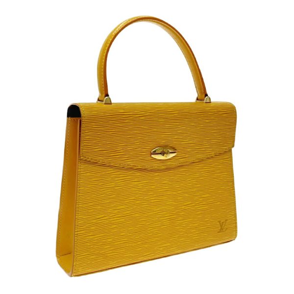 276133 2 LOUIS VUITTON Epi Leather Malherbe Handbag Yellow