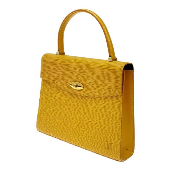 276133 3 LOUIS VUITTON Epi Leather Malherbe Handbag Yellow