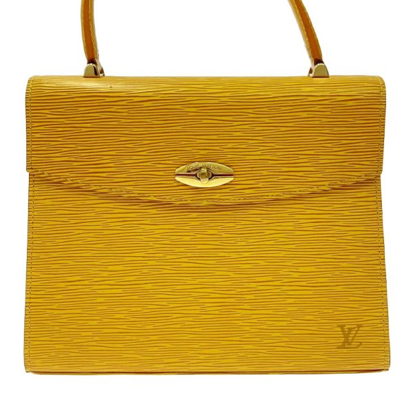 276133 4 LOUIS VUITTON Epi Leather Malherbe Handbag Yellow