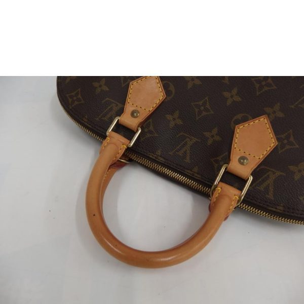 27632 3 Louis Vuitton Alma Monogram Handbag Brown