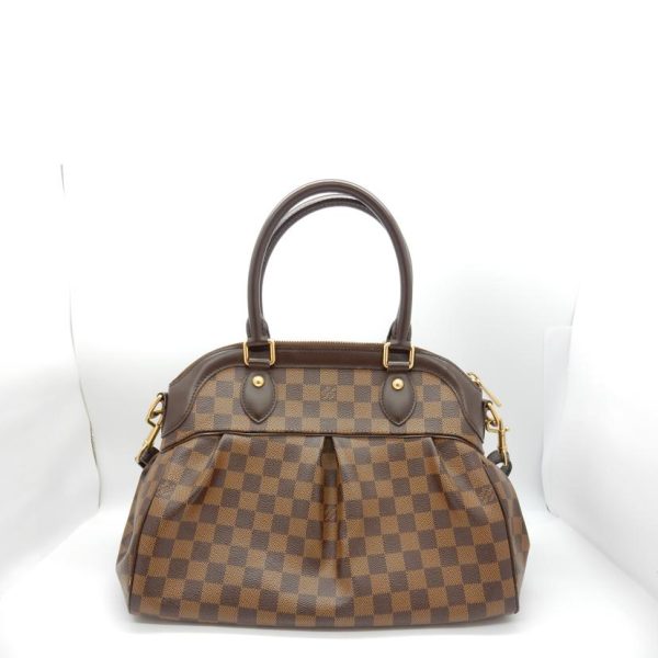 27634 2 Louis Vuitton Trevi PM 2WAY Shoulder Bag Damier