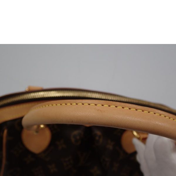 27656 11 Louis Vuitton Tivoli PM Monogram Handbag Brown