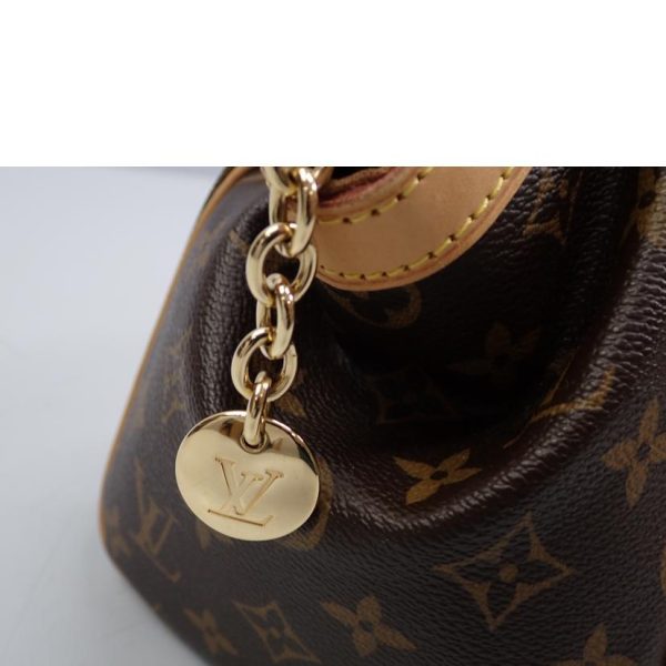 27656 9 Louis Vuitton Tivoli PM Monogram Handbag Brown