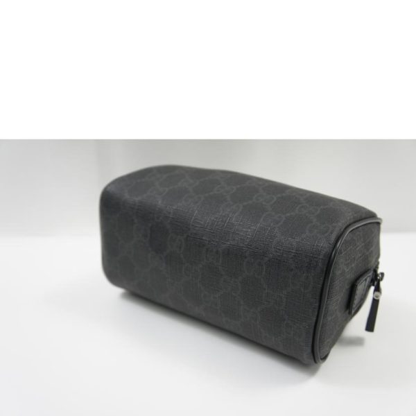 27738 3 Gucci GG Supreme Pouch Black