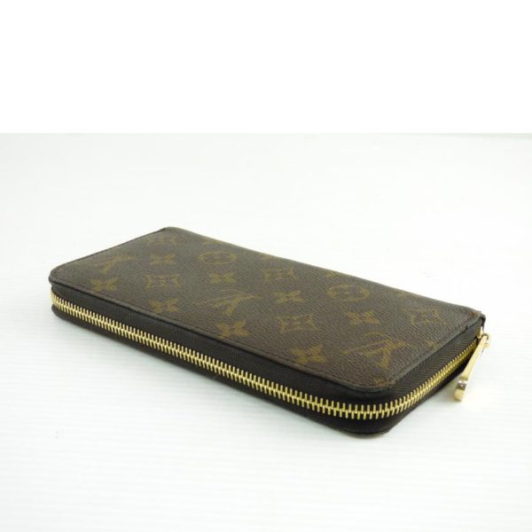 27767 3 Louis Vuitton Zippy Wallet Monogram Wallet Brown