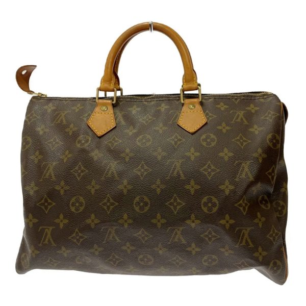 277990 1 LOUIS VUITTON Monogram PVC Speedy Boston Bag Brown