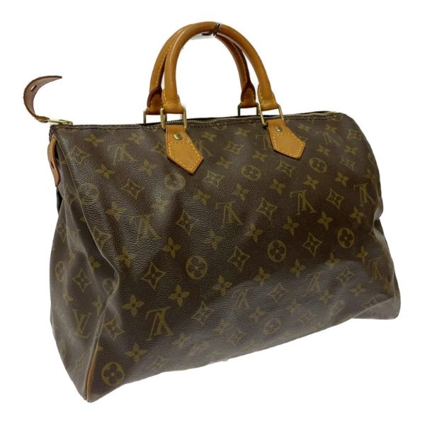 277990 2 LOUIS VUITTON Monogram PVC Speedy Boston Bag Brown