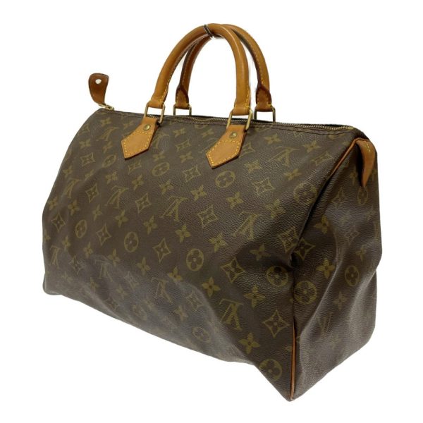 277990 3 LOUIS VUITTON Monogram PVC Speedy Boston Bag Brown