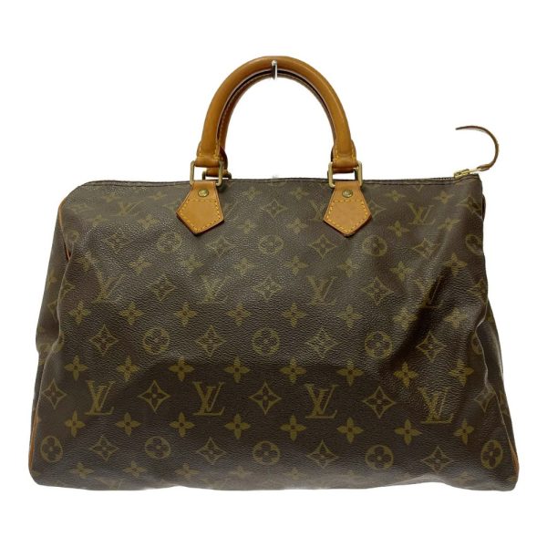 277990 4 LOUIS VUITTON Monogram PVC Speedy Boston Bag Brown