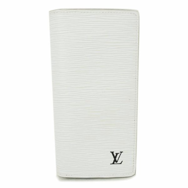 27804 1 Louis Vuitton Brazza Wallet Epi White