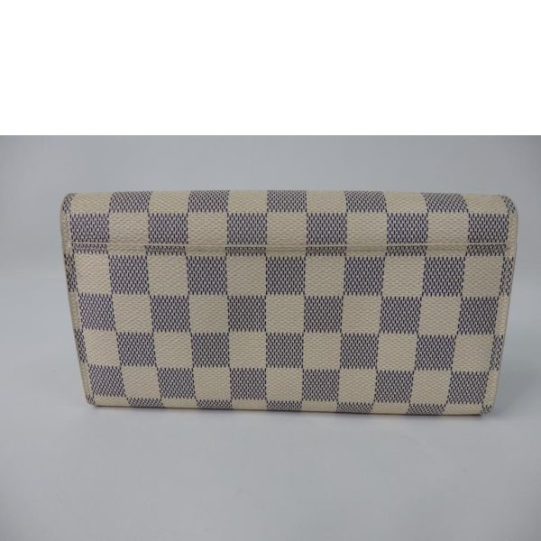 27853 2 Louis Vuitton Portefeuil Sala Damier Wallet Azur