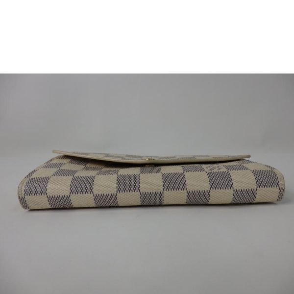 27853 4 Louis Vuitton Portefeuil Sala Damier Wallet Azur