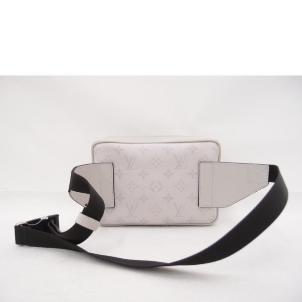 27986 2 Louis Vuitton White Body Bag Waist Pouch Tigarama Bag