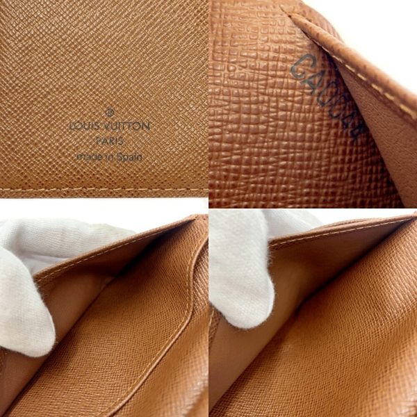 280081 8 LOUIS VUITTON Monogram PVC Portomone Vieviernova Brown