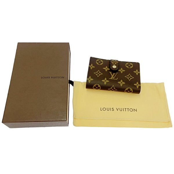 280081 9 LOUIS VUITTON Monogram PVC Portomone Vieviernova Brown