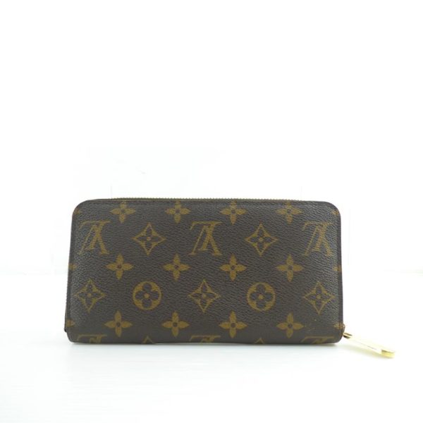 28078 2 Louis Vuitton Zippy Wallet Monogram Illustre Wallet Brown