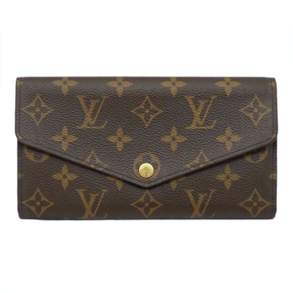 28083 1 Louis Vuitton Portefeuille Sara Wallet Red