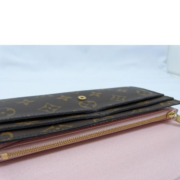 28083 8 Louis Vuitton Portefeuille Sara Wallet Red