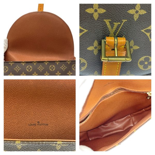 281133 9 LOUIS VUITTON Monogram PVC Chantilly GM Brown