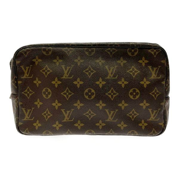 281213 4 LOUIS VUITTON Monogram PVC True Toilet Brown