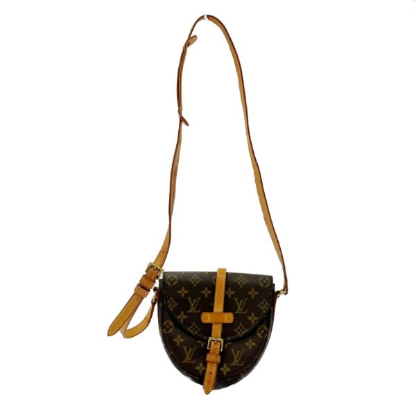 281331 1 LOUIS VUITTON Monogram PVC Chantilly PM Shoulder Bag Brown