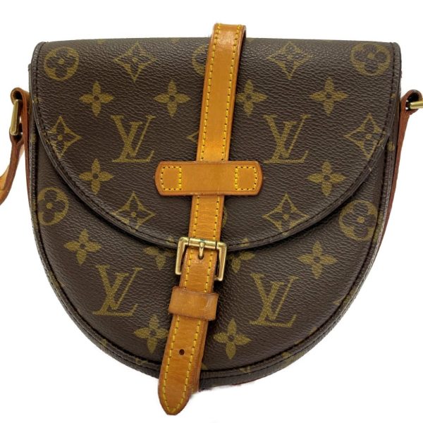 281331 4 LOUIS VUITTON Monogram PVC Chantilly PM Shoulder Bag Brown