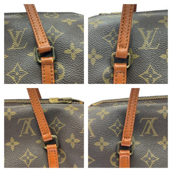 281537 7 LOUIS VUITTON Monogram PVC Papillon Handbag Brown