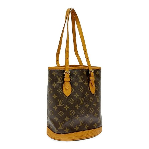 281556 2 LOUIS VUITTON Monogram PVC Petit Baguette PM Shoulder Bag Brown