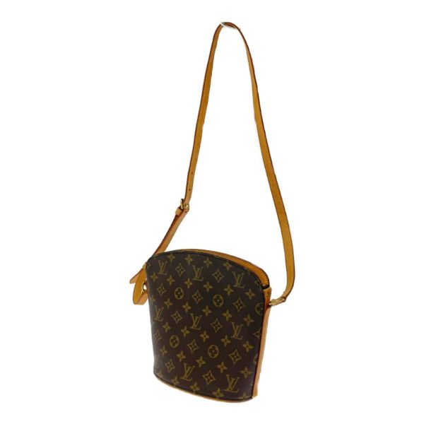 281561 3 LOUIS VUITTON Monogram PVC Drouot Shoulder Bag Brown