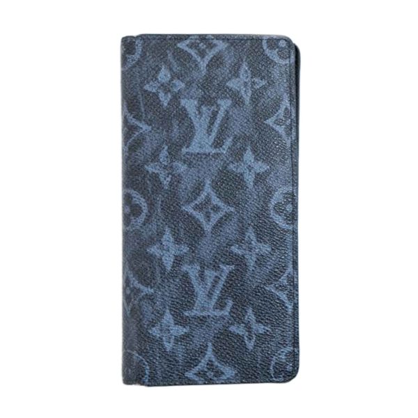 28161 1 Louis Vuitton Portefeuil Brazza Monogram Wallet Pastel