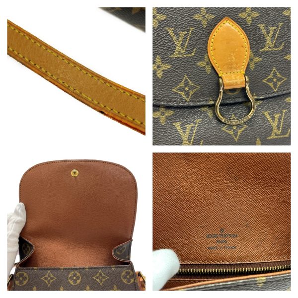 281643 9 LOUIS VUITTON Monogram PVC Saint Cloud MM Brown