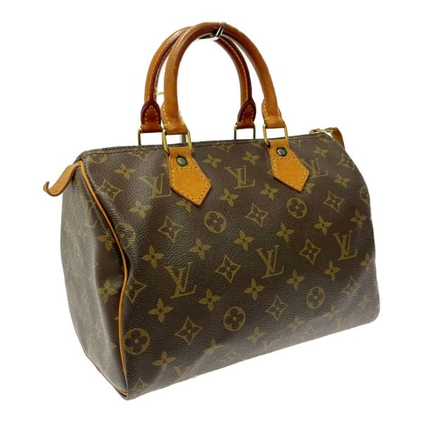 282057 2 LOUIS VUITTON Monogram PVC Speedy Boston Bag Brown