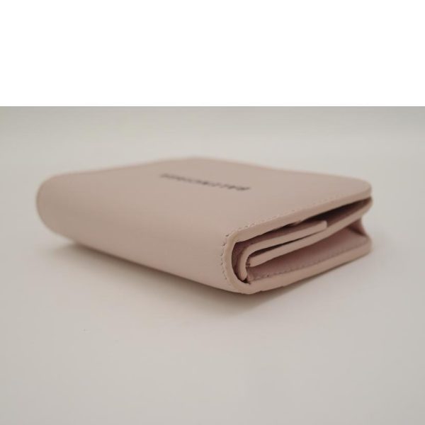 28207 4 Balenciaga Cash Flap Bi Fold Wallet Pink