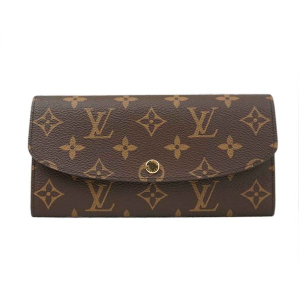 28220 1 Louis Vuitton Portefeuille Emily Monogram Wallet Fuchsia