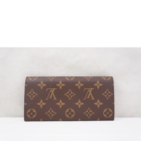 28220 2 Louis Vuitton Portefeuille Emily Monogram Wallet Fuchsia