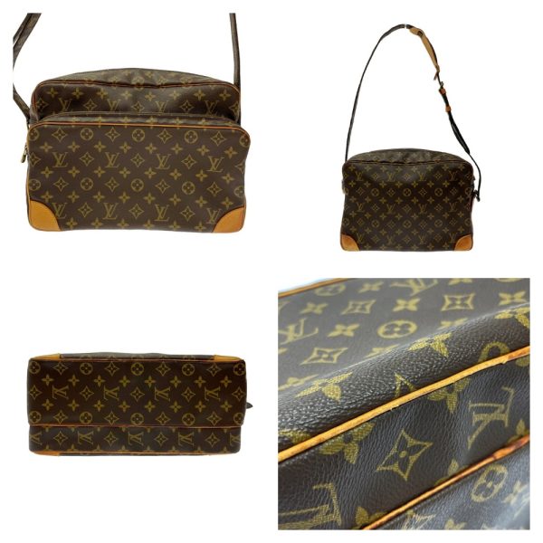 282302 4 LOUIS VUITTON Monogram PVC Nile GM Shoulder Bag Brown