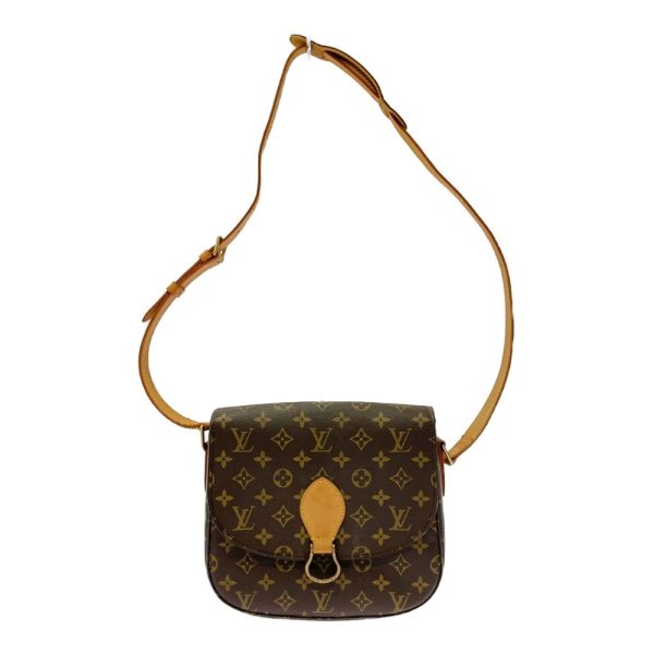 282434 1 LOUIS VUITTON Monogram PVC Saint Cloud Shoulder Bag Brown