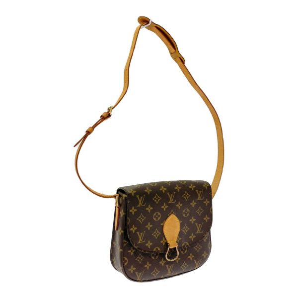 282434 2 LOUIS VUITTON Monogram PVC Saint Cloud Shoulder Bag Brown