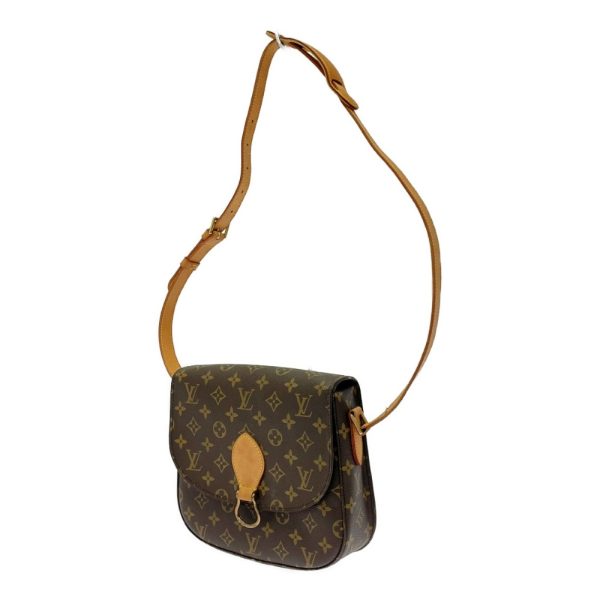 282434 3 LOUIS VUITTON Monogram PVC Saint Cloud Shoulder Bag Brown