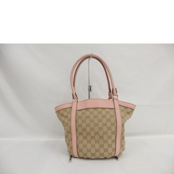 28256 2 GUCCI GG Canvas Tote Bag