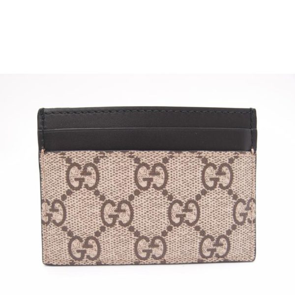 28277 2 Gucci Kingsnake Print GG Supreme Card Case