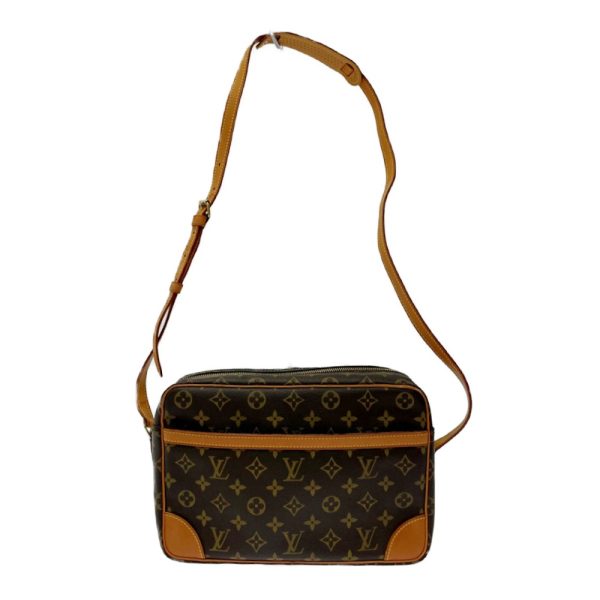 283120 1 LOUIS VUITTON Monogram PVC Trocadero Shoulder Bag Brown