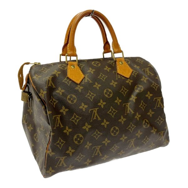 283302 2 LOUIS VUITTON Monogram PVC Speedy Boston Bag Brown