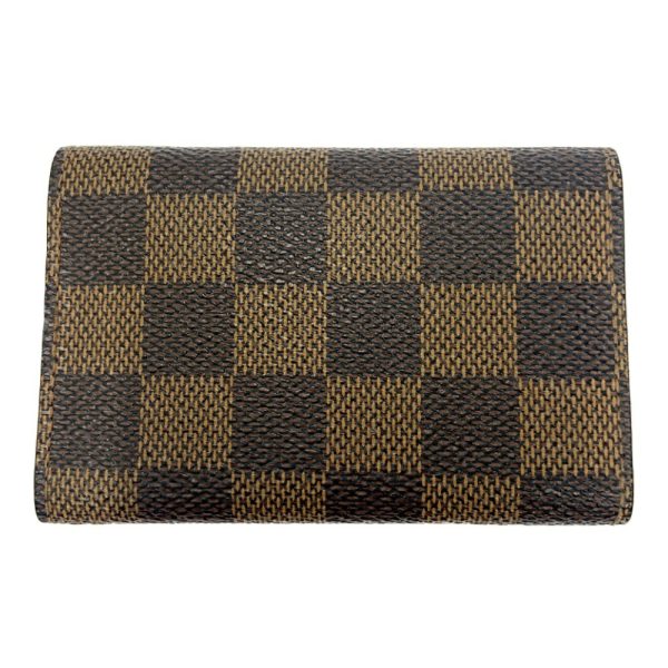 283412 4 LOUIS VUITTON Damier PVC Multicle Key Case Brown