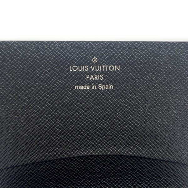 283434 8 LOUIS VUITTON Epi Leather Anvelop Carte de Visite Noir