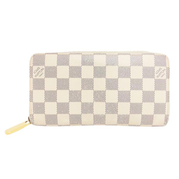 28492 1 Louis Vuitton Zippy Wallet Bag Damier Azur